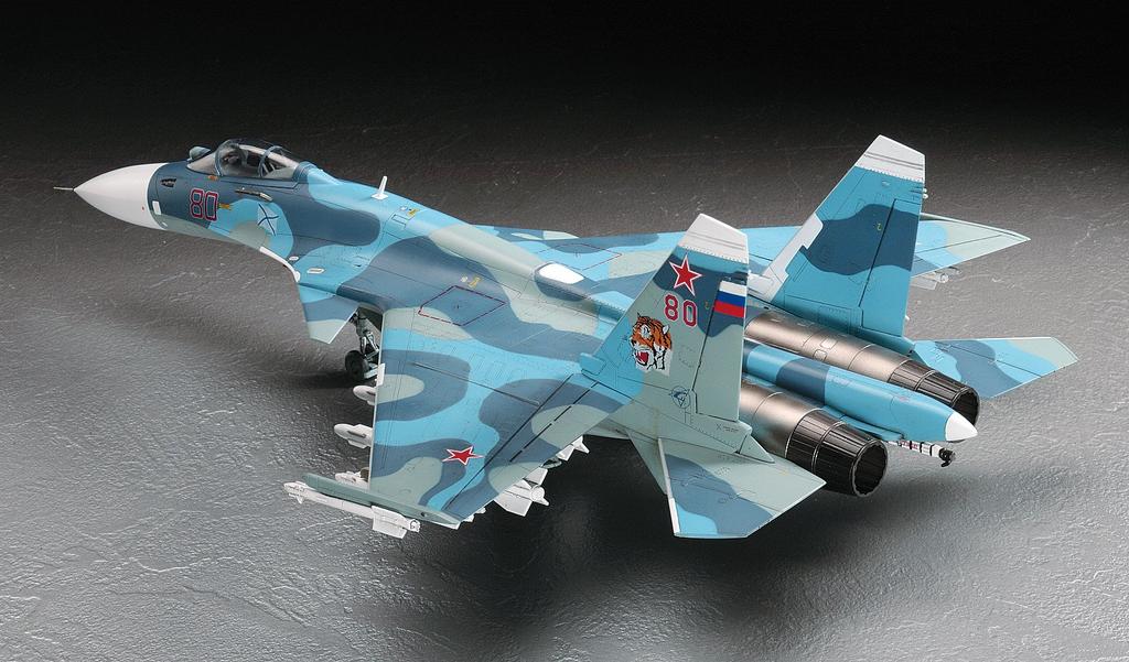 Hasegawa Russian Navy Flanker D Plastic Model E35 1/72 Su-33