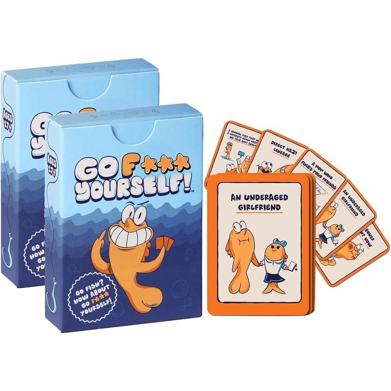 Go Fish Kartenspiel, Das Go Fish Spiel für Erwachsene, das Sie sich schon immer gewünscht haben, Kartenspiele für Erwachsene, Urkomisches Kartenspiel (2)
