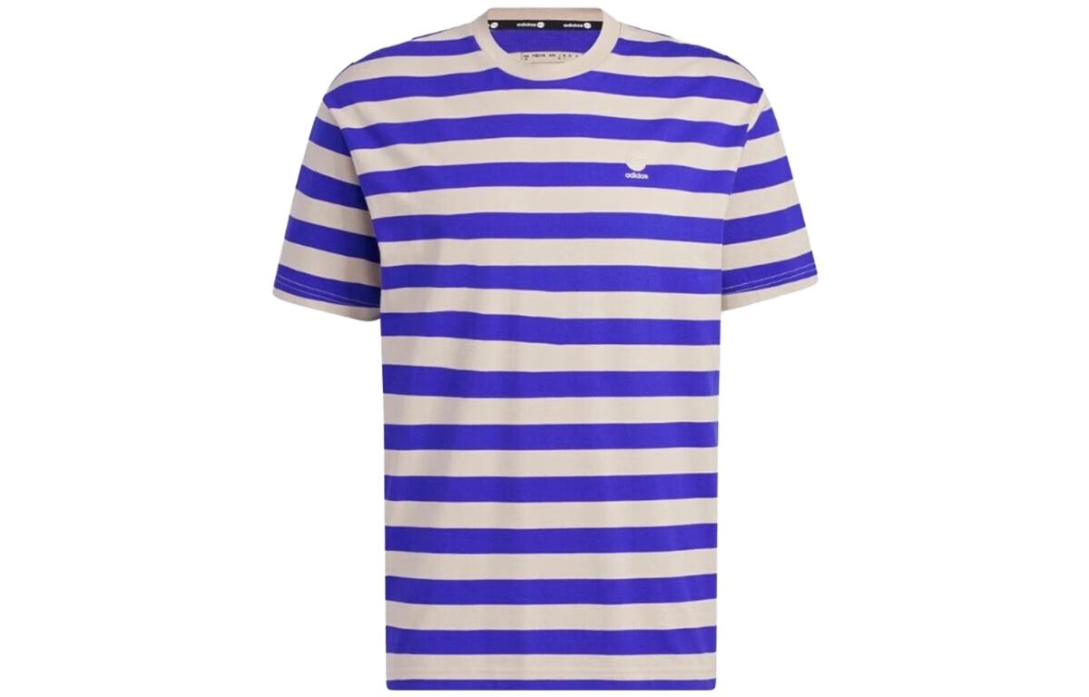 

Adidas Neo T Shirts Unisex Blue Crew Neck Moderate Straight Fit IA4976 XL