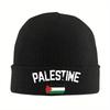 Palästina Flagge Hüte Herbst Winter Mützen Beanie Modekappen Herren Damen Acryl Strickmützen