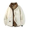 Down Jacket% White Duck Down Men's Winter New Anti-wrinkle Stand-up Collar Loose Men's Cold-resistant Jacket