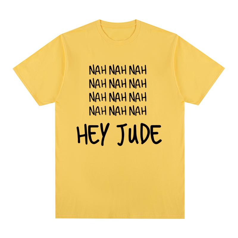 NAH Hey Jude John Vintage Tshirt Fashion Casual Streetwear Cotton Men T Shirt New TEE TSHIRT Womens Tops