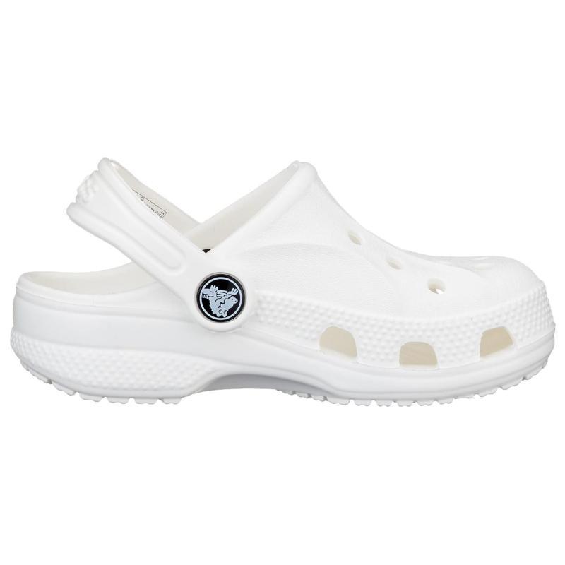 Crocs Foot Slip Toddler White Infant and Toddler