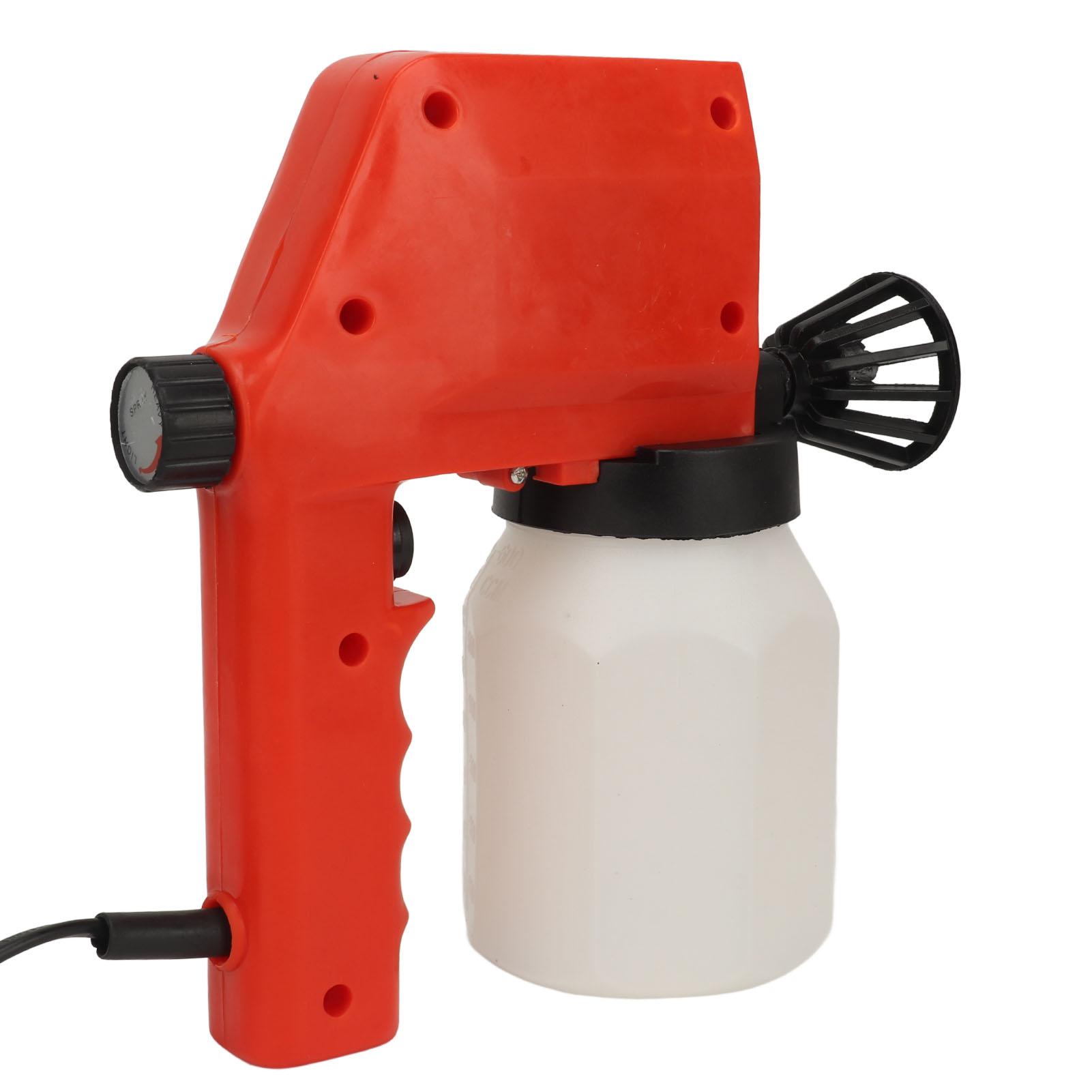 

600 мл электрический краскопульт равномерное распыление многофункциональный портативный краскопульт