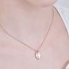 ELLE Jewelry Half Stone Point Necklace ELBRNN233