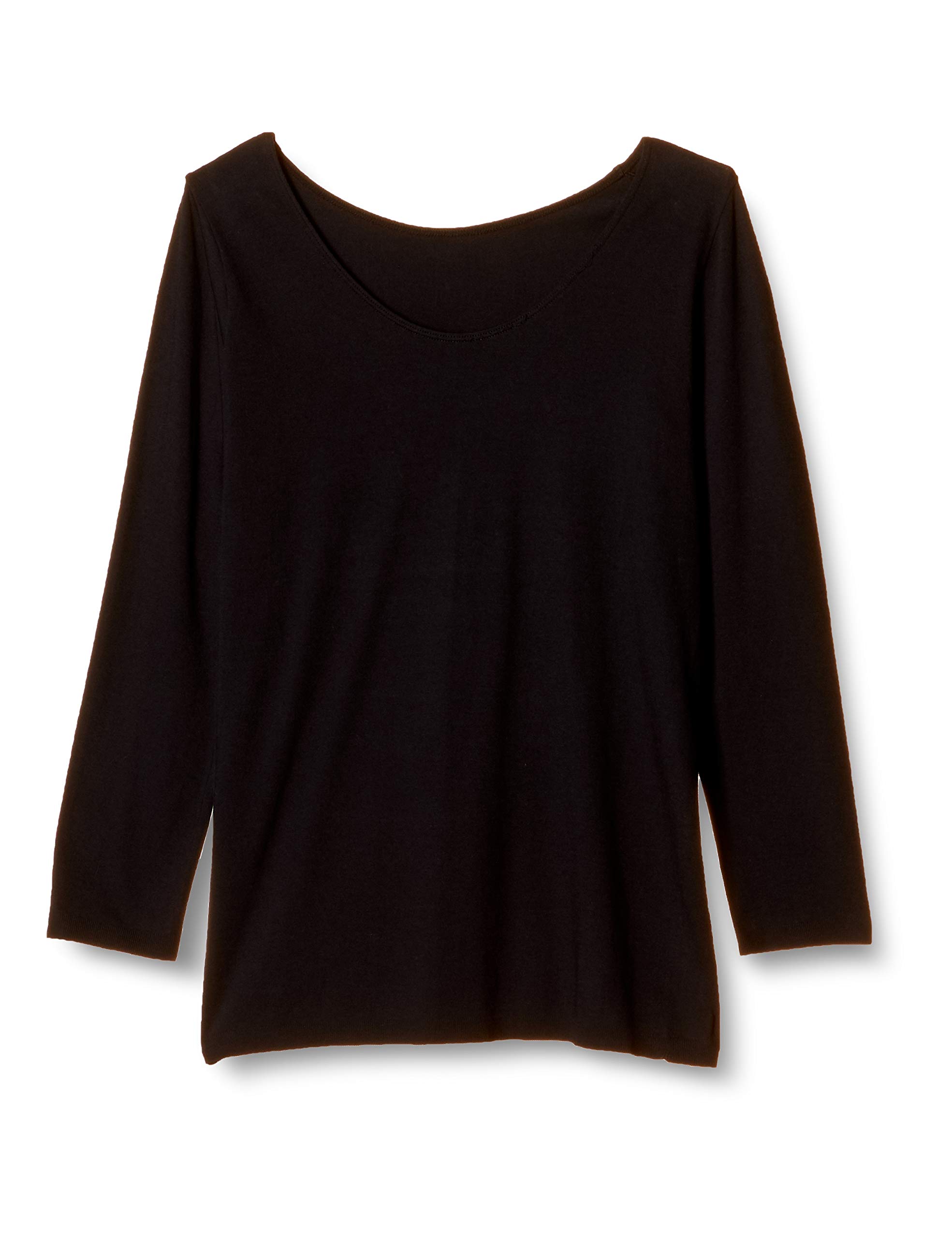 

Inner Tops Made of stretchy material and soft to the warm U neck EL7757 BL LL [Wing/Wacoal] touch, innerwear, 3/4 sleeves, [Nobihibiko-san] Women s