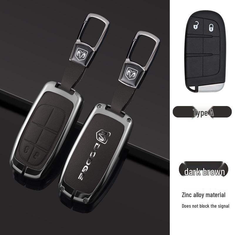 Dodge Journey Metal Key Case: Premium Key Cover with Buckle for Men's Keys