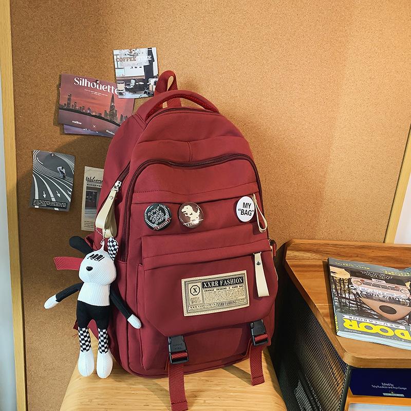 Schoolbag Large Capacity Crossbody Bag Men's Backpack Class Bag Street Trend Junior High School Student Commuter Bag Women's Wholesale