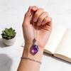 Natural Brazil Yellow Crystal Pendant With Water Droplet Design For Diy Jewelry Making