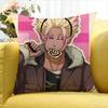 Blue Lock Anime Ryusei Shidou Various Sizes Square Pillow Case For Car Home Bedchamber Decor