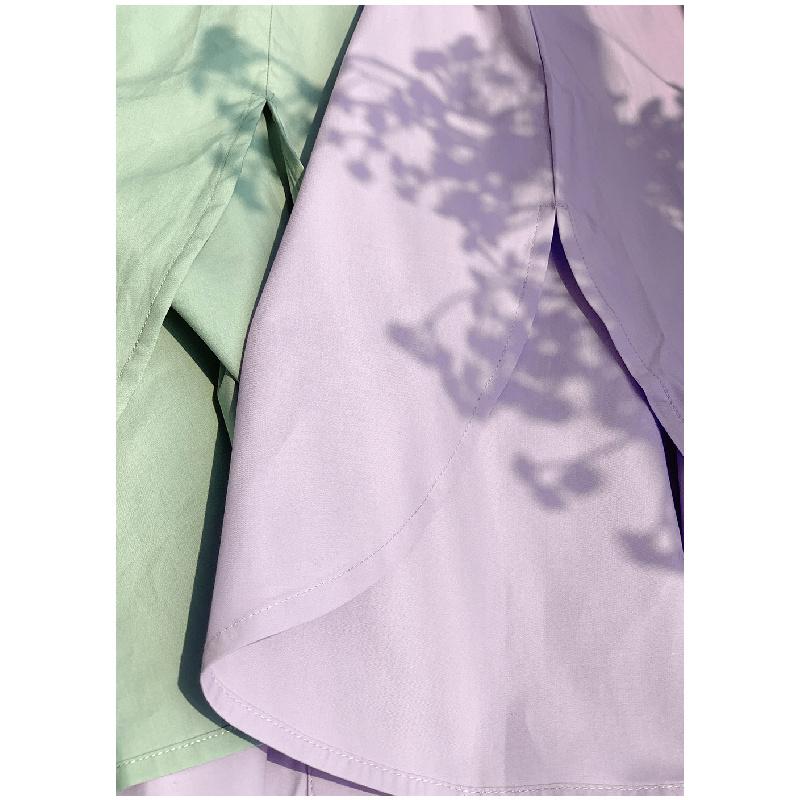 2026 Spring All-Cotton Women's Shirt, Stylish Long-Sleeve Shirt, Pure Cotton Turn-Down Collar Loose Commuting Top