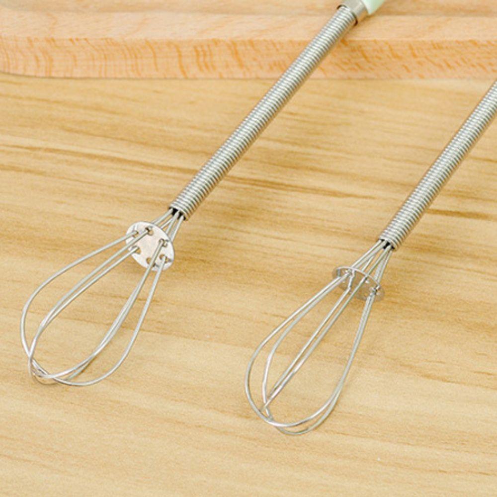 Small Baking Tools Kitchen Accessories Cartoon Cook Egg Beater Blender Stirring Whisk Egg Mixer