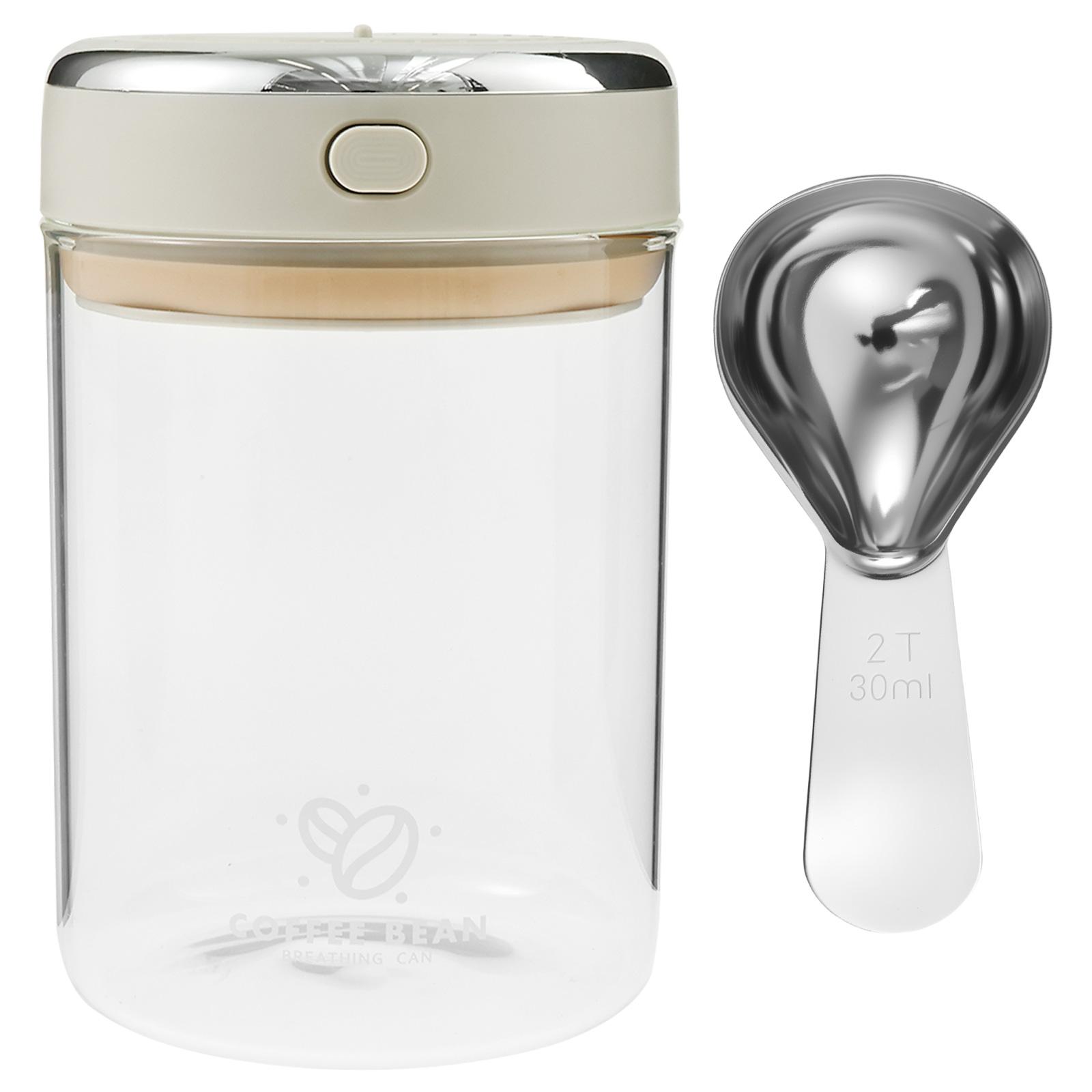 Sealed Jar Coffee Bean Storage Bottle Spice Canister Kitchen Food Grain Tea Glass Jar Fresh Storage Jar Home Kitchen Accessories