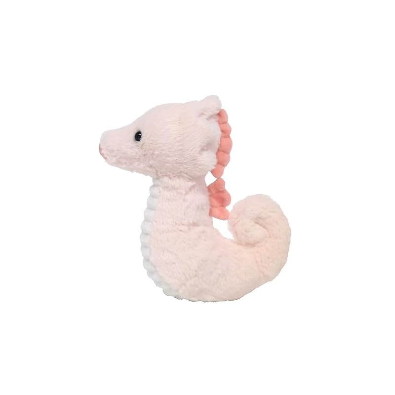 SunLemon Fluffy Seahorse Small Plush Animal 8.5 X 14.5 X 17cm