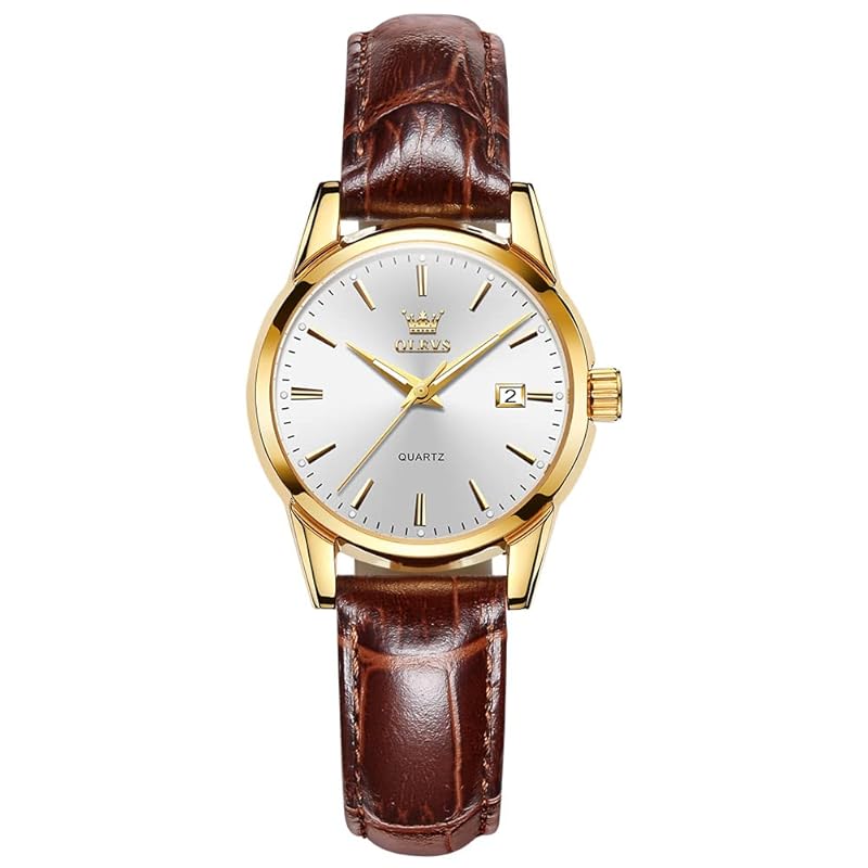 

watch ladies blue Fashionable arm clock clock waterproof ultra thin for women leather bell Tobrand leather analog small simple dial is easy to see