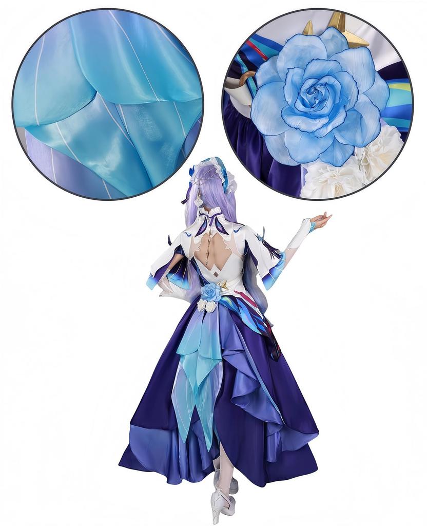 Narushio Cosplay Cantarella Cosplay Wuthering Waves Popular Game Costume for Photoshoots [NOKIJP] Costume, Meichou, (Cantarella, 3XL)