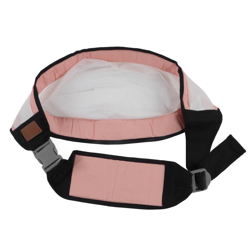 Baby Sling Carrier Multifunctional Foldable Ergonomic Breastfeeding Wrap for Baby Infant Pink