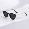 Ruiao Retro Round Sunglasses Women Luxury Classic Brand Designer Sun Glasses Fashion Black UV400 Sun Shades