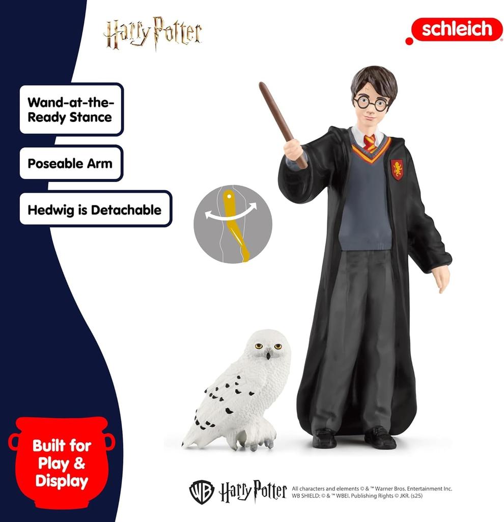 Schleich Harry Potter Serisi Harry Potter ve Hedwig 42633