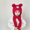 2025 Autumn/Winter Unisex Korean Knit Wool Hat for Kids and Babies - Warm, Trendy Pullover Design