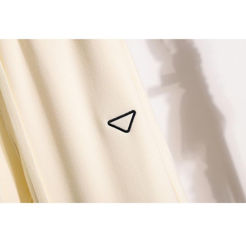 Dimanaf 2024 podzimní dlouhé kalhoty tepláky Basic Bavlna Dámské Jednobarevný harémový pásek elastický pas ležérní volné kalhoty nové