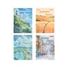 200 Sheet Four Seasons Landscape Material Paper Decor Diary Album Scrapbooking Material Background Paper Junk Journal Supplies