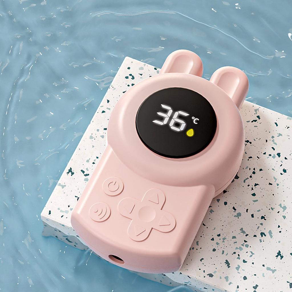 Infant Bathing Thermograph Cartoon Theme Design High Reliability Sensor Simple Read Panel For Nighttime Bath Safety