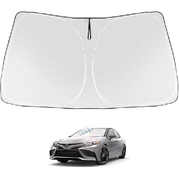 Proadsy 2025 Upgrade Front Windshield Sun Shade Foldable RAV4 Sunshade Protector Fit -2025 RAV-4 SUV Crossover, TRD Off-Road, LE XLE Premium Limited