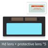 LCD Photosensitive Lens Welding Protective Lens High Light Transmittance Quick Dimming Response Smart Processing Chip