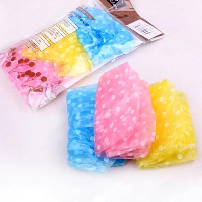 3-teilige Damen-Haarkappe, wasserdicht, elastisch, für Dusche, Baden, Salon