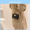 Street Fashion Pu Material Small Square Bag With Chain Strap For Women