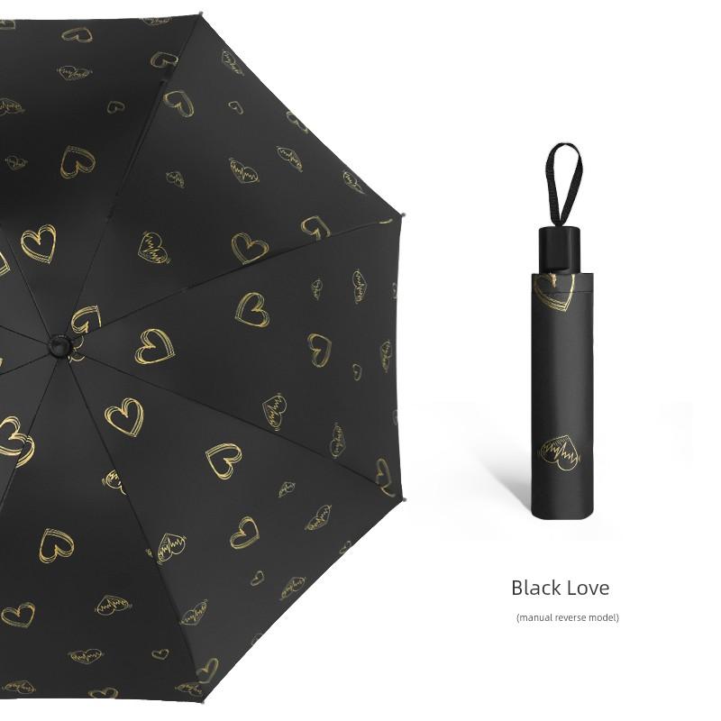 Fully Automatic Folding Umbrella for Women and Men, Small and Stylish Sunshade Umbrella, Dual-Purpose Sun Protection and Uv Protection Umbrella