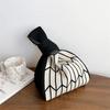 Colorful Polka Dot Knitted Handbag for Women - Versatile, Trendy, and Casual for Any Season