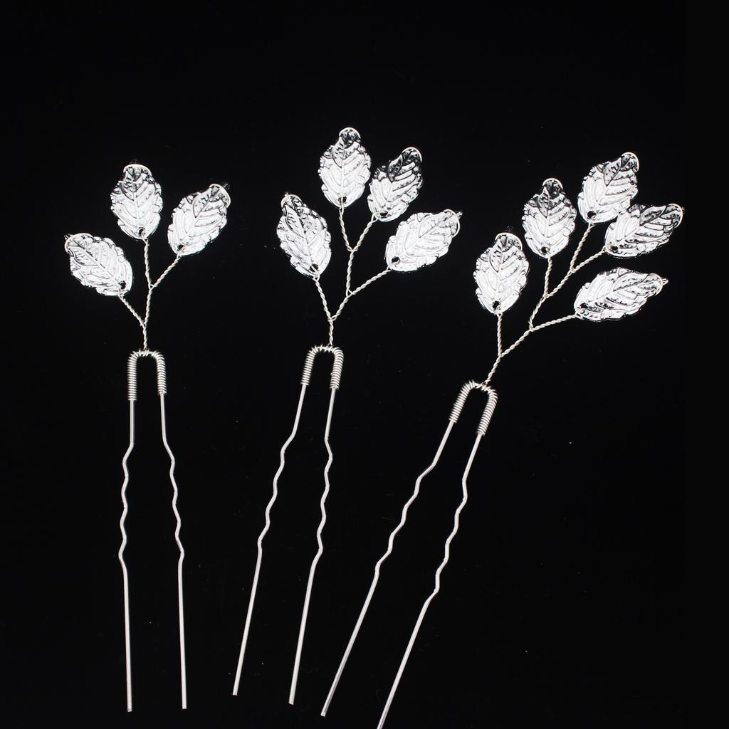 3 Stück Hochzeit U-förmige Haarklammern Braut Kopfschmuck Goldfarbene Haarnadeln Perle Damen Haaraccessoires Braut Kopfschmuck Schmuck Geschenk