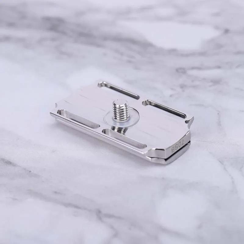 Yaqi New Vostok 70SB Straight Bar 316 Stainless Steel Polished Safety Razor Head With 0.7mm Blade Gap Portable Travel Razor Head