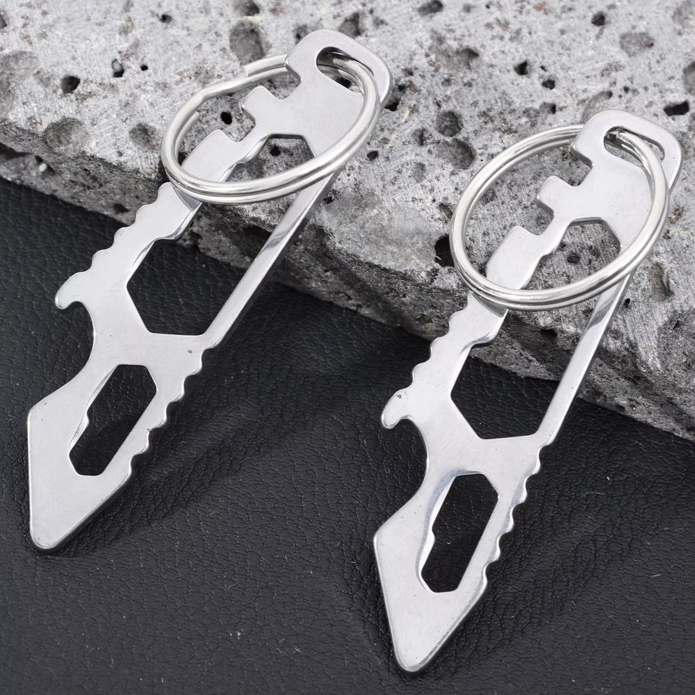 EDC Hexagon Wrench Bottle Opener Multifunctional Outdoor Gadgets Key Holder For Camping Supplies