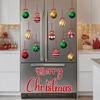 Christmas Decorations Holiday Party Decoration Window Stickers Pvc Static Stickers Window Decorations