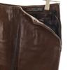 FUBU Midi length leather skirt 5 Brown Women Used
