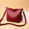 2022 European & American Retro Tassel Soft Leather Crossbody Bag - Casual, Versatile Single Shoulder Handbag for Women