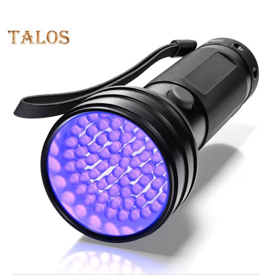UV-Taschenlampe, Schwarzlicht, kompaktes Design, tragbar, breite Anwendung, batteriebetrieben, Ultraviolett-Schwarzlicht-Detektorlicht
