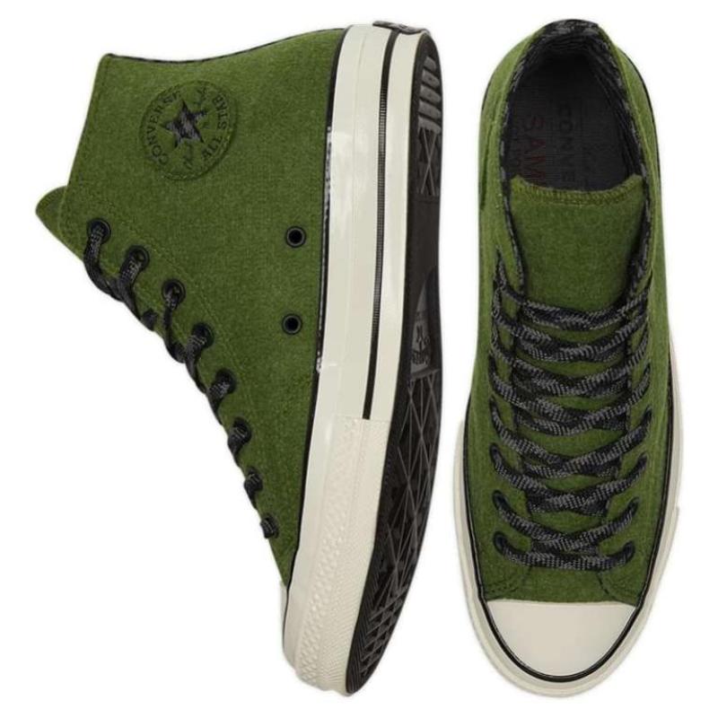 Converse 1970s Chuck Taylor All Star Trendy Casual Lightweight High-Top Canvas Shoes Unisex Green