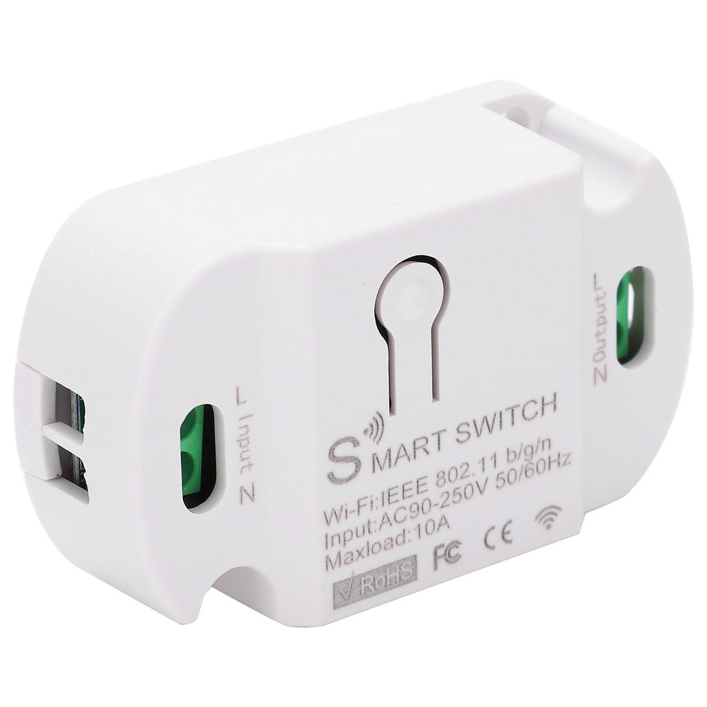 Smart WiFi Switch Remote ON/Off Voice Control Timing for Light Fans TV Home Appliances AC 90‑250V