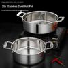 304 Stainless Steel Hotpot