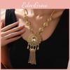 Gold Alloy Crystal Water Drop Earrings For Women Winter Fashion