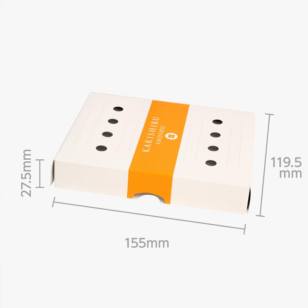 CARALL Seikodo Car Air Freshener Persimmon Shibu Deodorant Under Seat