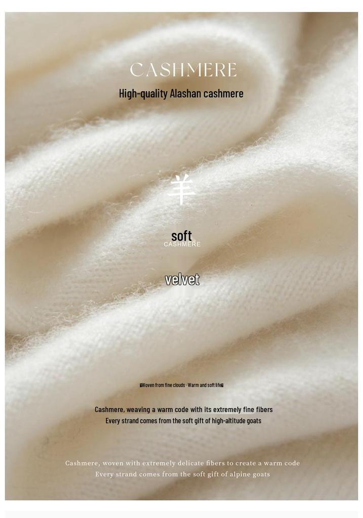 Women's Soft Solid Color Cashmere Knit Cardigan with POLO Collar