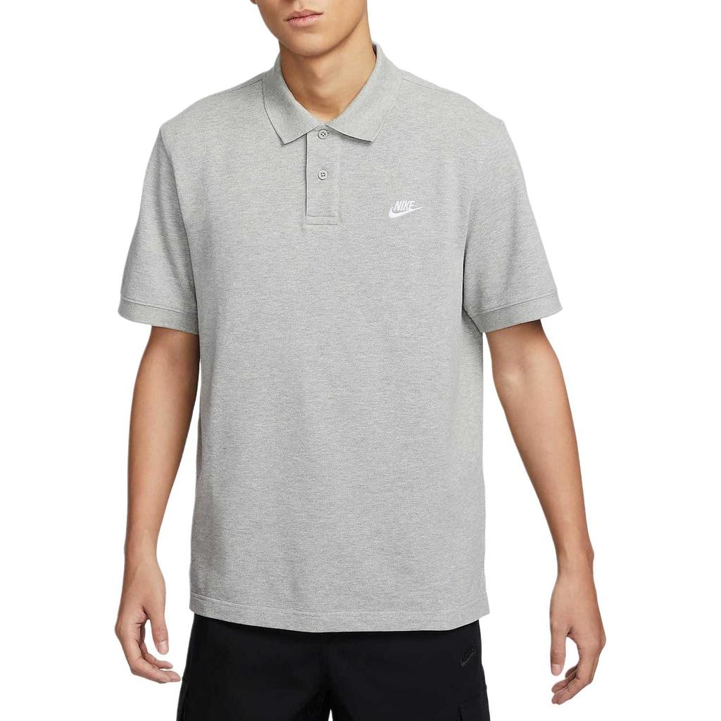 Nike Club Polo Shirt Men's Gray FN3895-063
