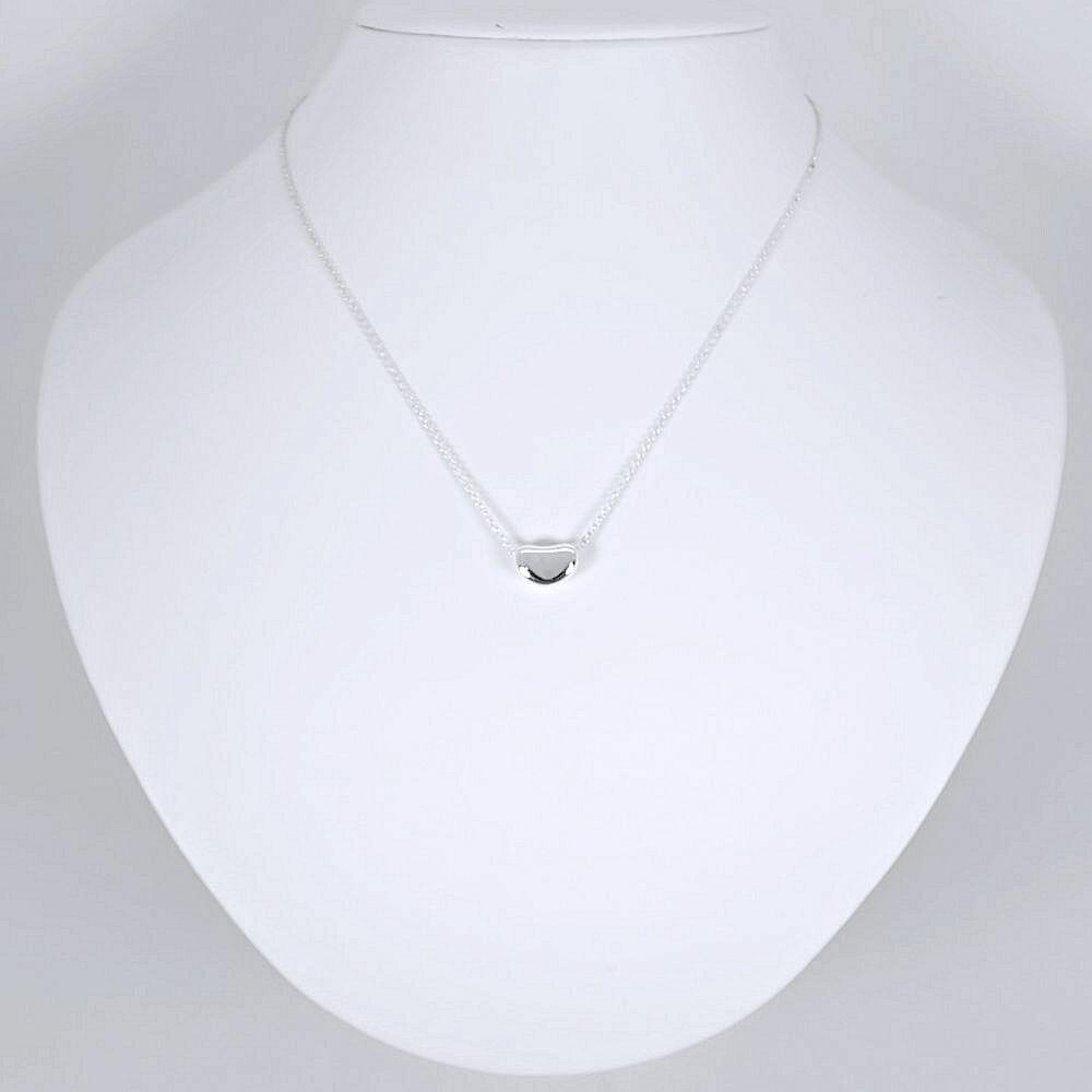 [Used] TIFFANY/Tiffany 925 Bean Pendant/Necklace/j7-3
