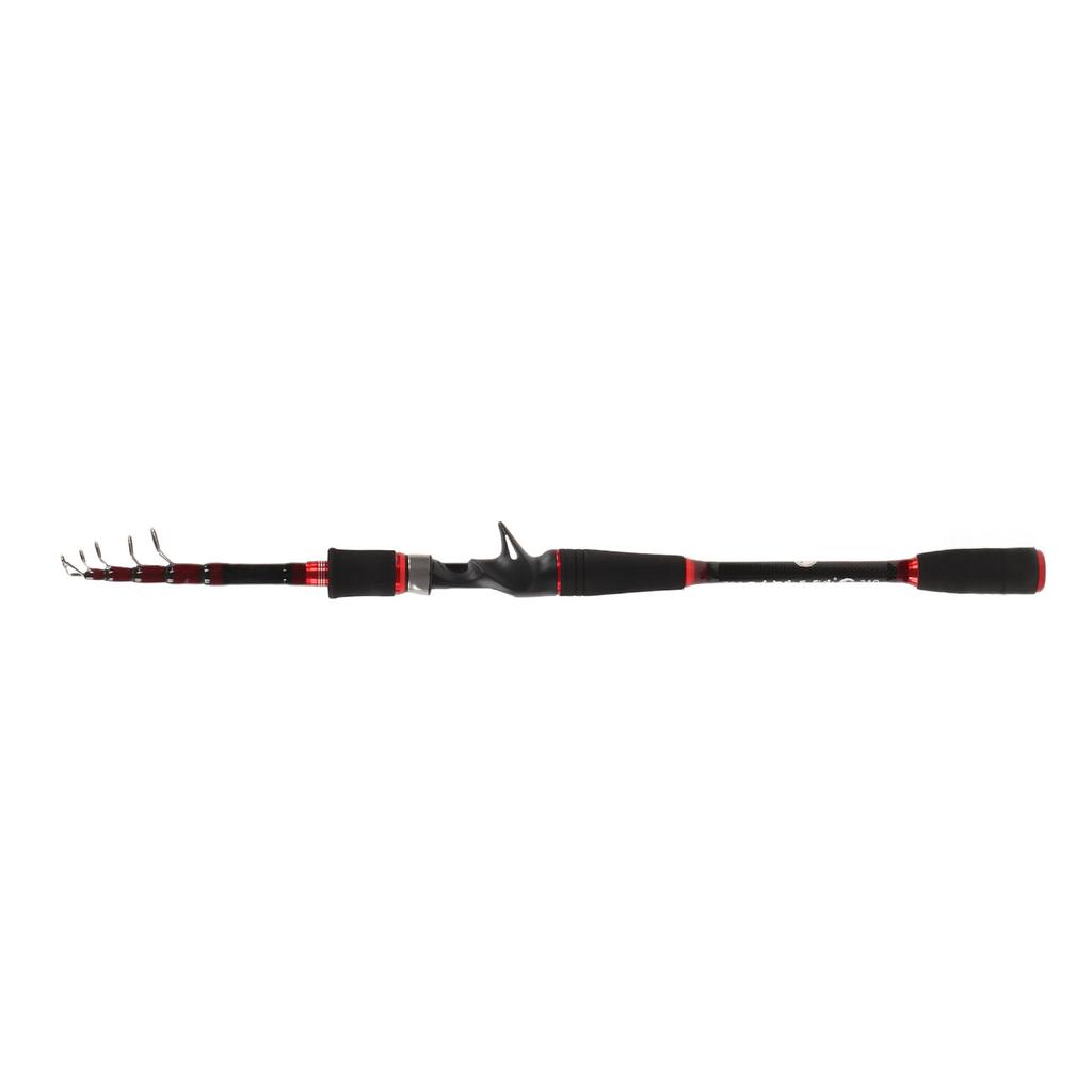 Telescopic Fishing Rod Lightweight Carbon Fiber Casting Fishing Pole with Stainless Steel Swivel Guide for Bass Trout