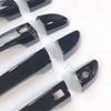 For Hyundai Tucson 2015 2016~ Glossy Black ABS Door Handle Cover car door handle protector trim Overlay Molding Garnish